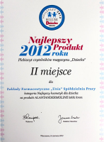 Alantandermoline - Najlepszy Produkt, 2012